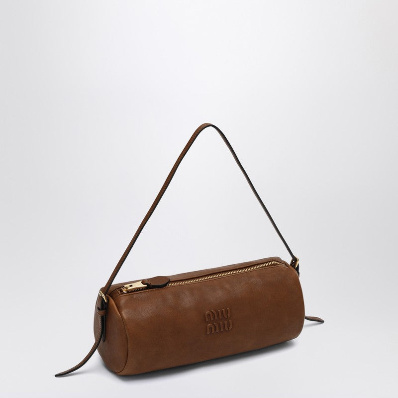 MIU MIU Brown Nappa leather pouch 5NE851EFXP_MIU-F0316