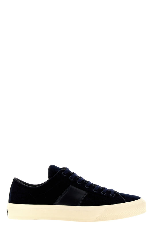 TOM FORD COCONUT VELVET SNEAKERS J0974TVE066L3LW06