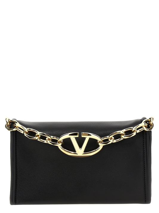 Valentino Garavani 'VLOGO CHAIN' CLUTCH BAG 5W2B0N94PHV0NO