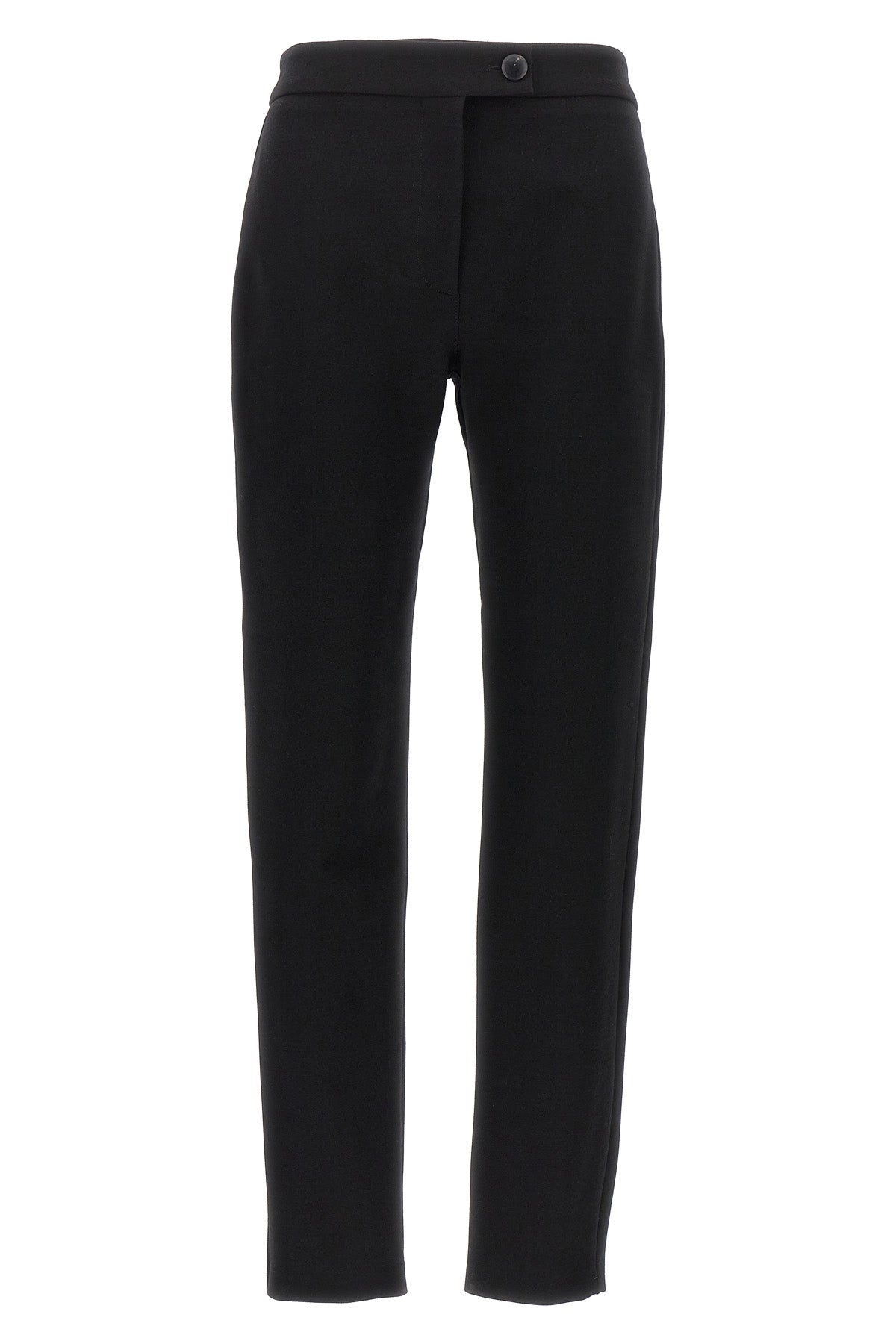 FERRAGAMO STRETCH PANTS 0767885NERO