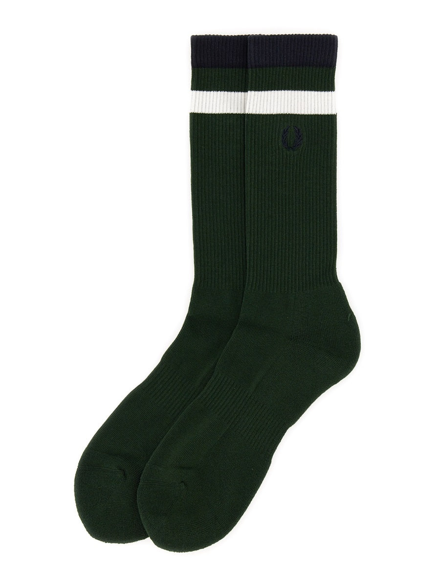 FRED PERRY SOCK WITH LOGO EMBROIDERY FP-C5138426