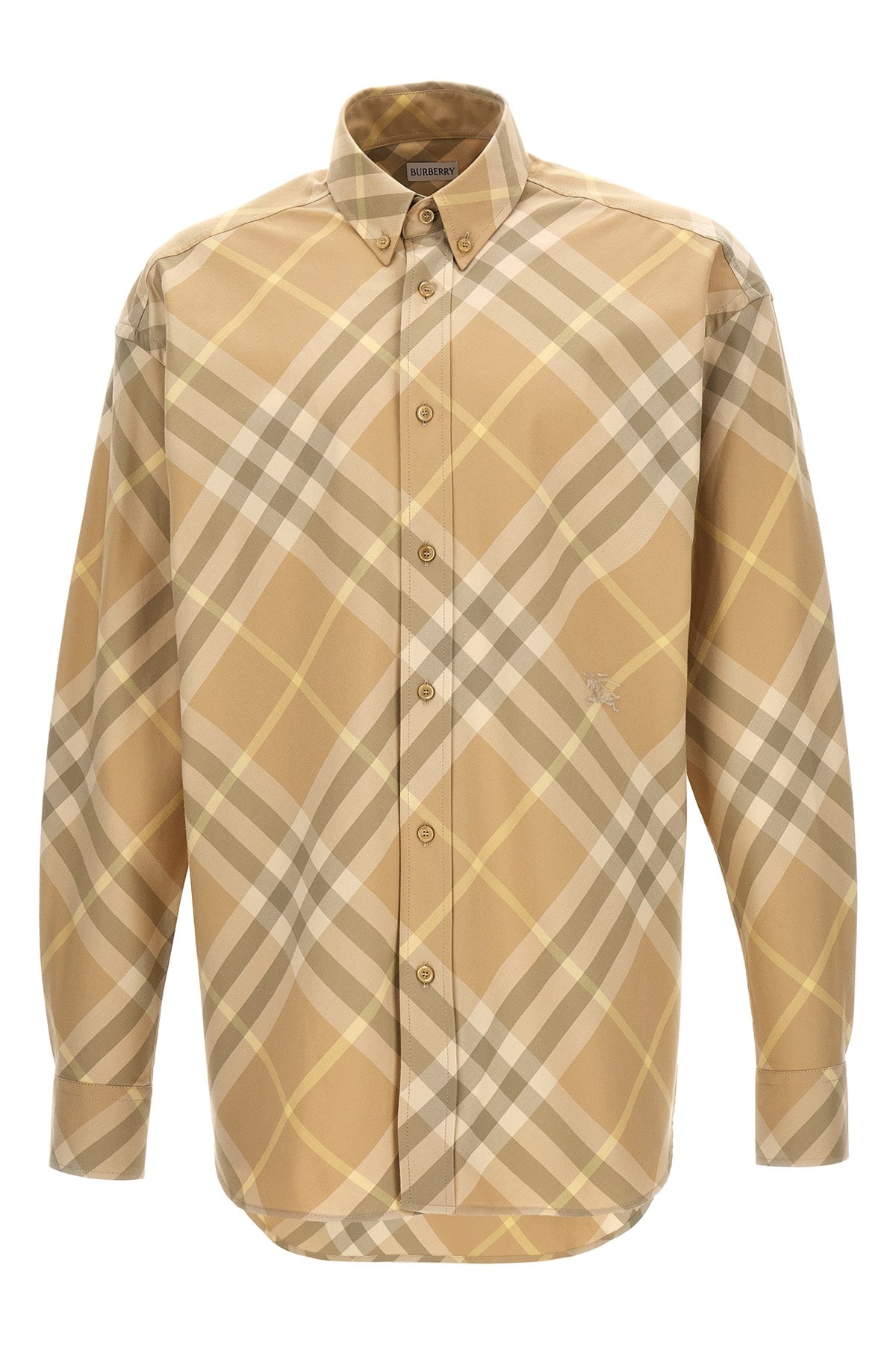 Burberry CHECK SHIRT 8082194FLAX