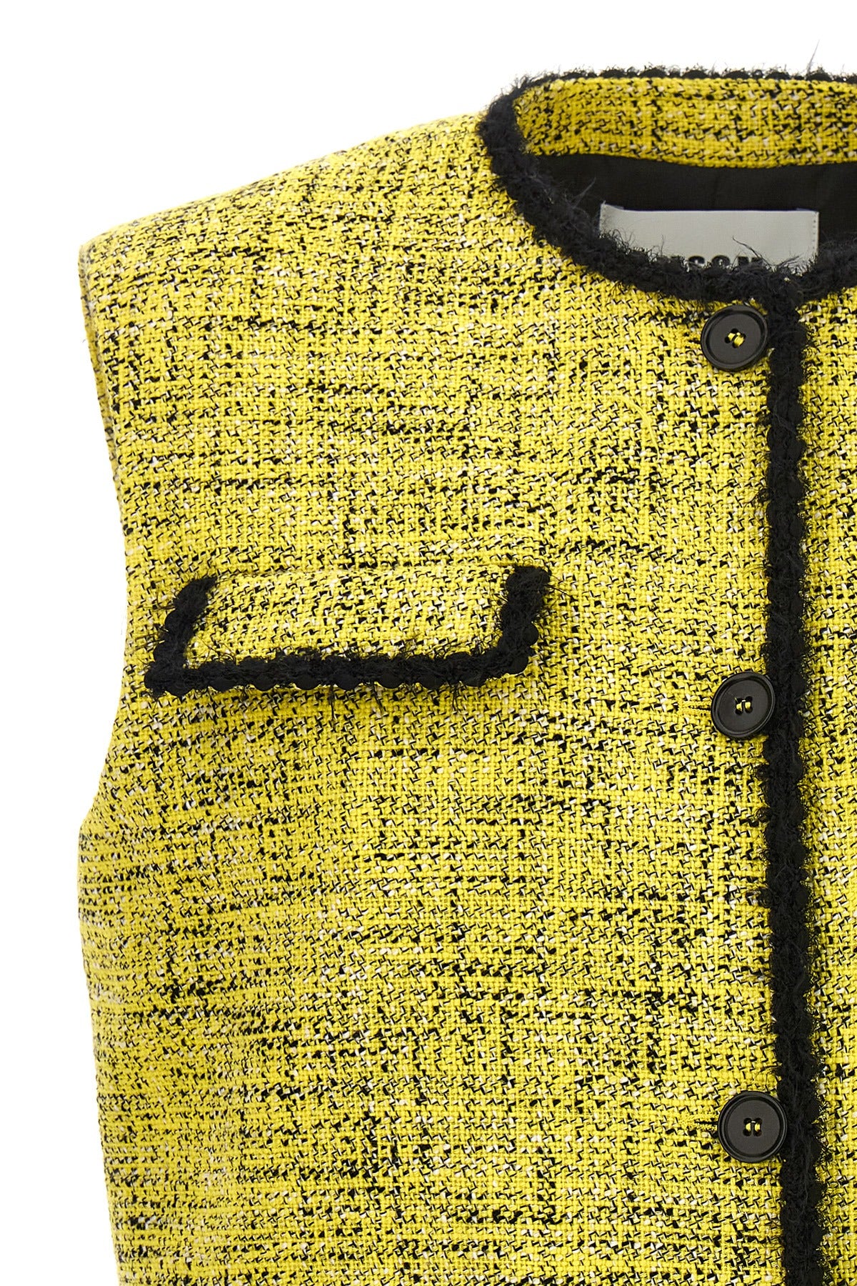 MSGM TWEED VEST 3641MDG1924711406