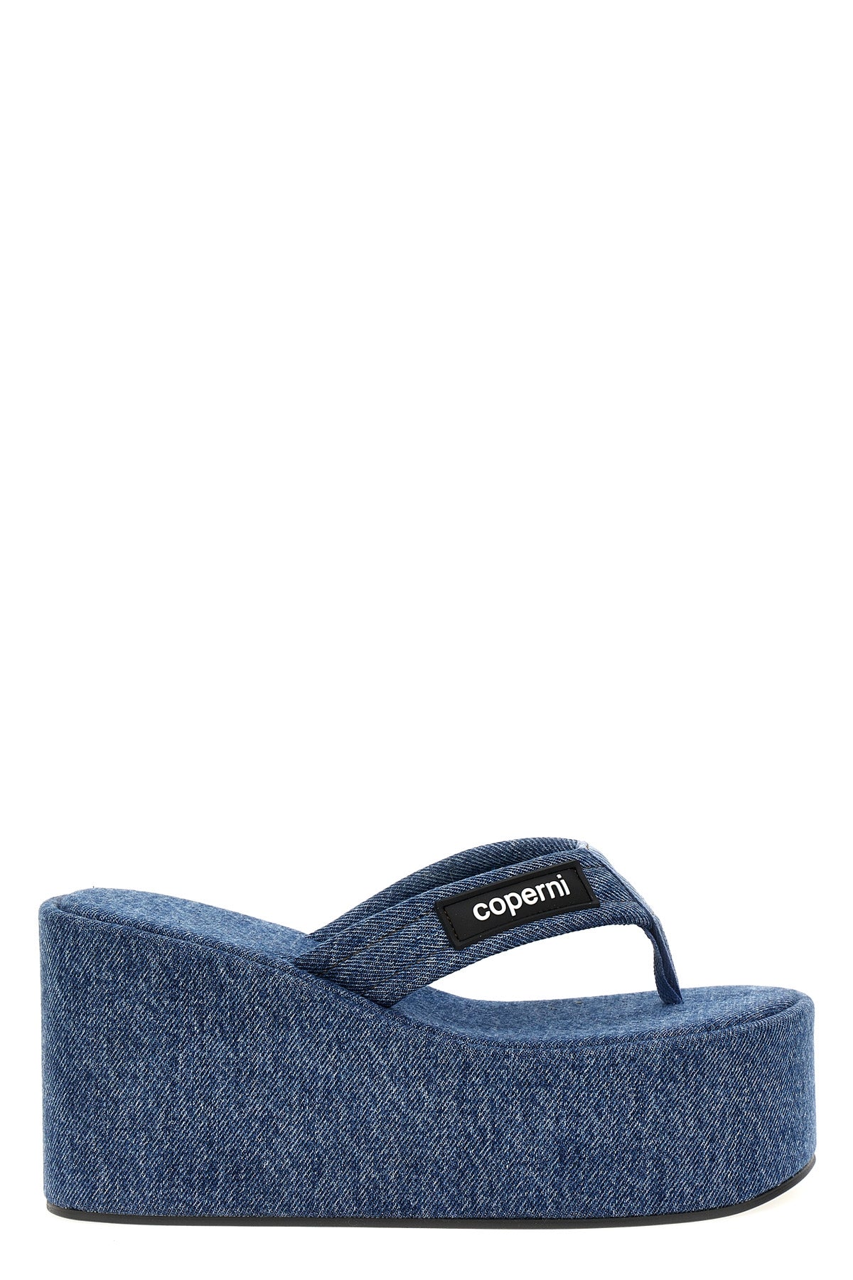 COPERNI 'BRANDED WEDGE' SANDALS COPSH09202WASBLU