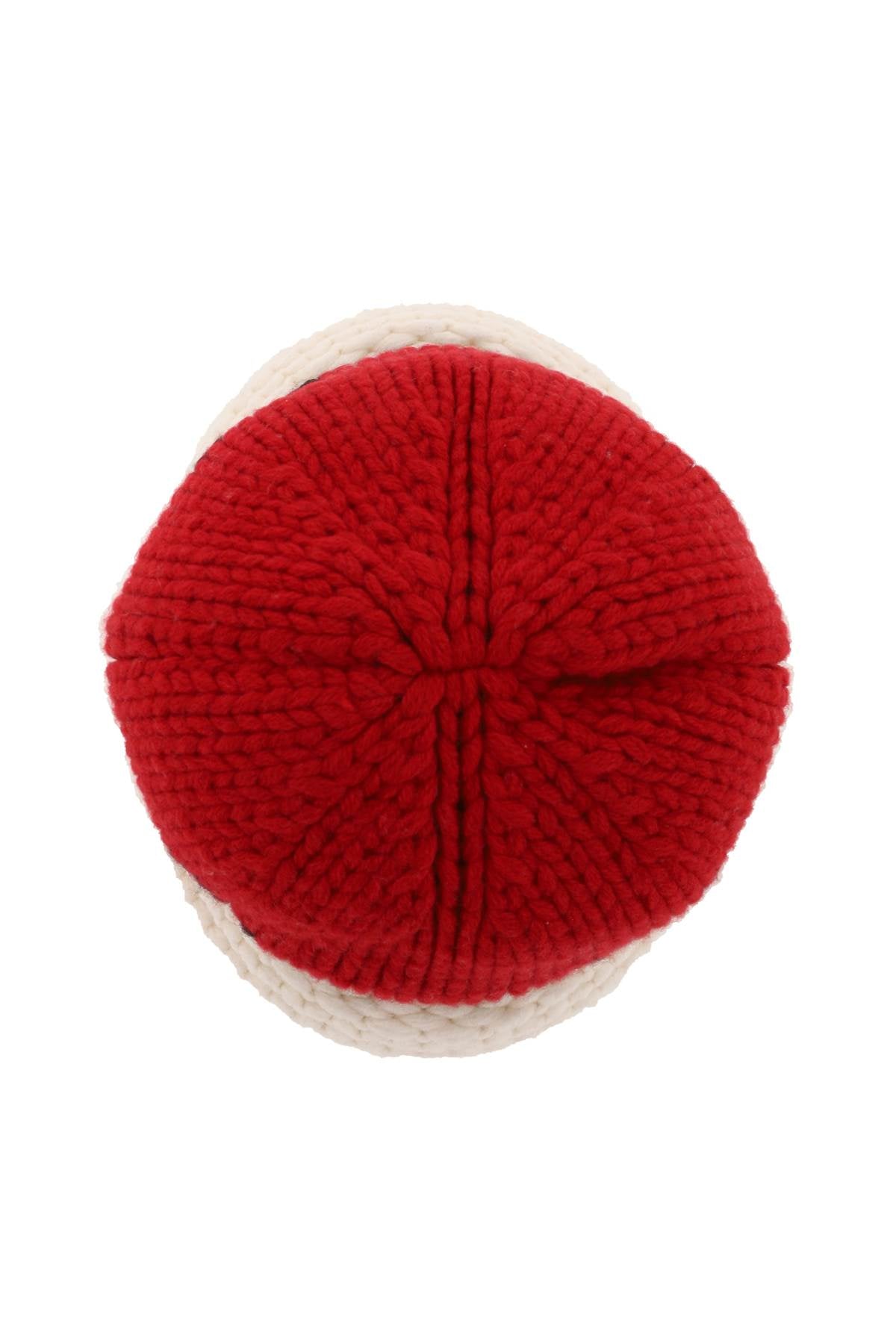 KENZO jacquard knit beanie hat FC68BU393KOA21