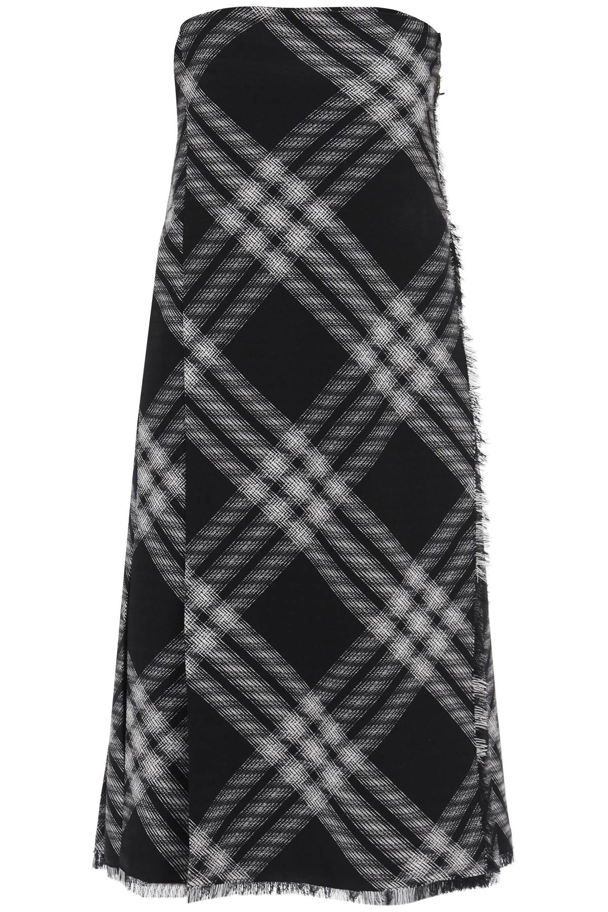 Burberry midi dress with check pattern 8083033A7680