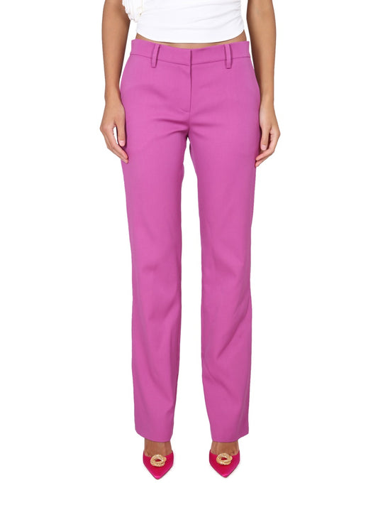 MAGDA BUTRYM STRAIGHT-LEG PANTS 191423VIOLET