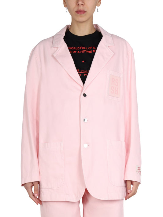 RAF SIMONS LOGO PATCH JACKET  221-543100320034