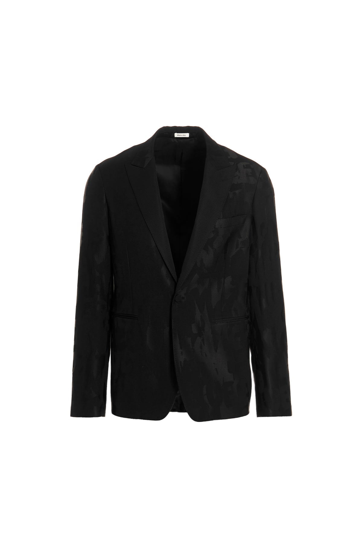 Alexander McQUEEN JACQUARD LOGO BLAZER JACKET 726283QUU931010