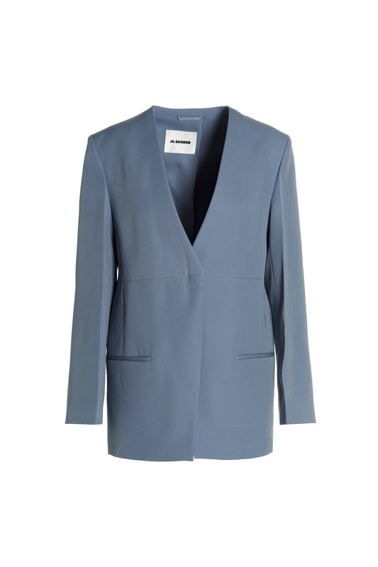 Jil Sander TAILORED SINGLE-BREASTED BLAZER J02BN0113J40103041