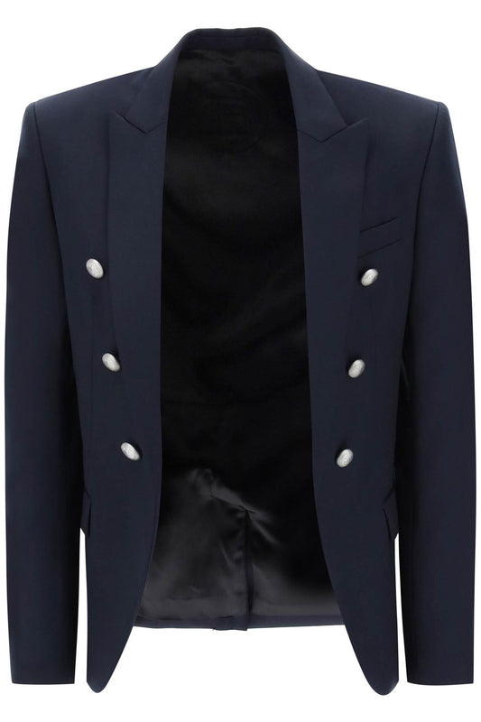 Balmain Jacket blue BH1SG075WB126UB