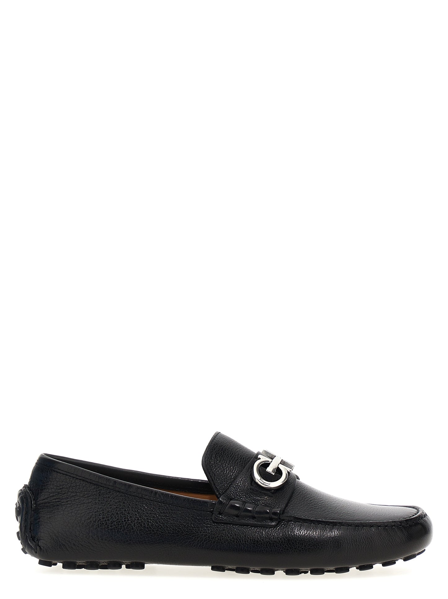 FERRAGAMO 'GRAZIOSO' LOAFERS 758351NERO