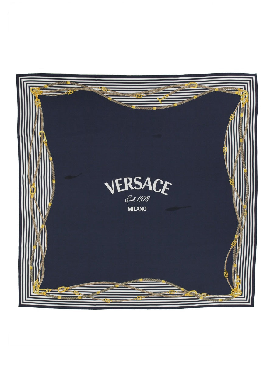 VERSACE SILK SCARF 10016001A102255U170