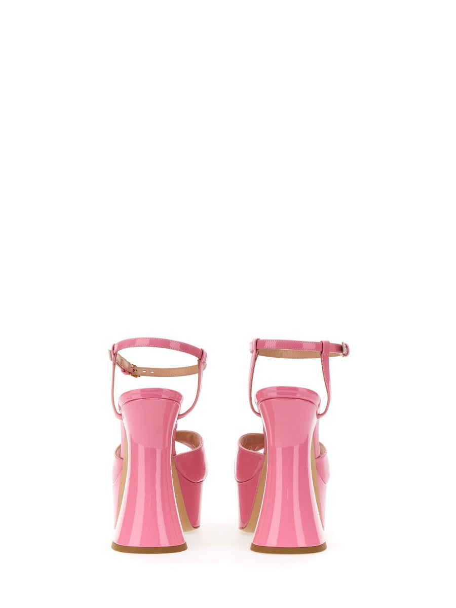 MOSCHINO PLATFORM SANDAL MA1640CC1GMB0600