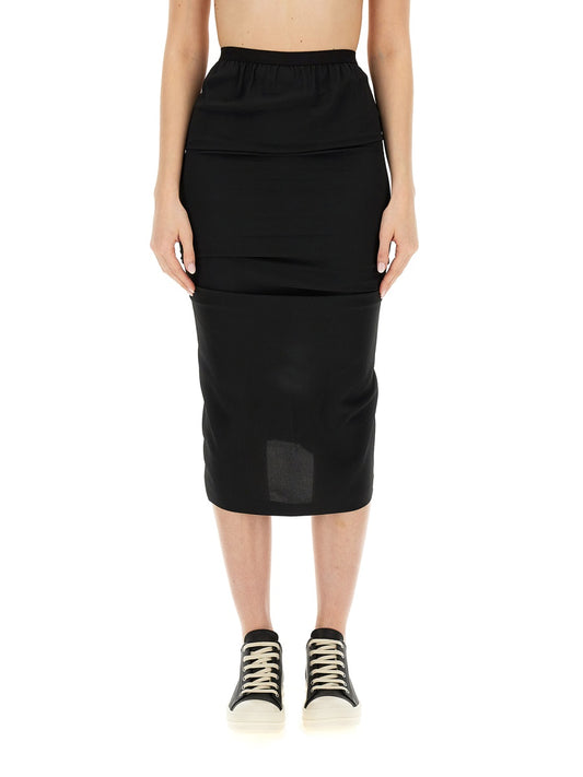 Rick Owens "SHRIMP" SKIRT RP01D2330CC09