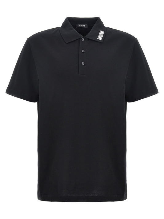 VERSACE LOGO POLO SHIRT 10139061A112761B000