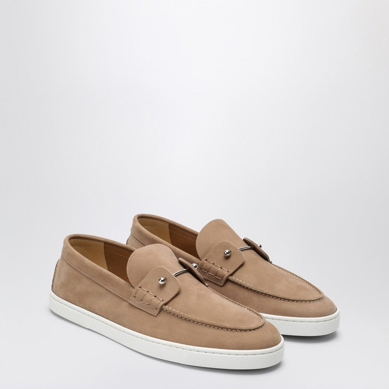 Christian Louboutin Lionne-coloured leather Chambeliboat boat shoes 3240186LEP_LOUBO-F486