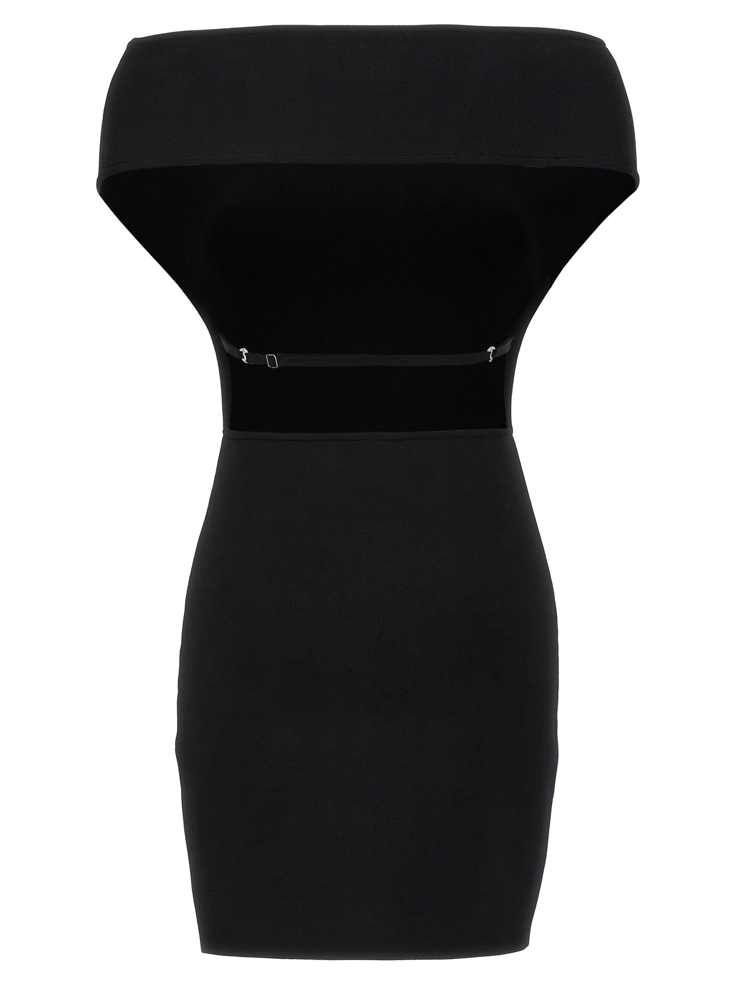 JACQUEMUS 'LA ROBE CUBISTA' DRESS 24E241KN4422378BLACK