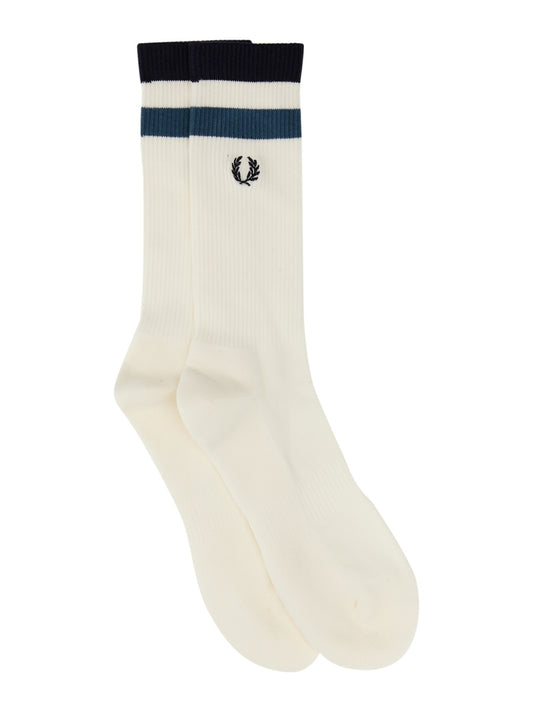 FRED PERRY SOCK WITH LOGO EMBROIDERY FP-C5138129