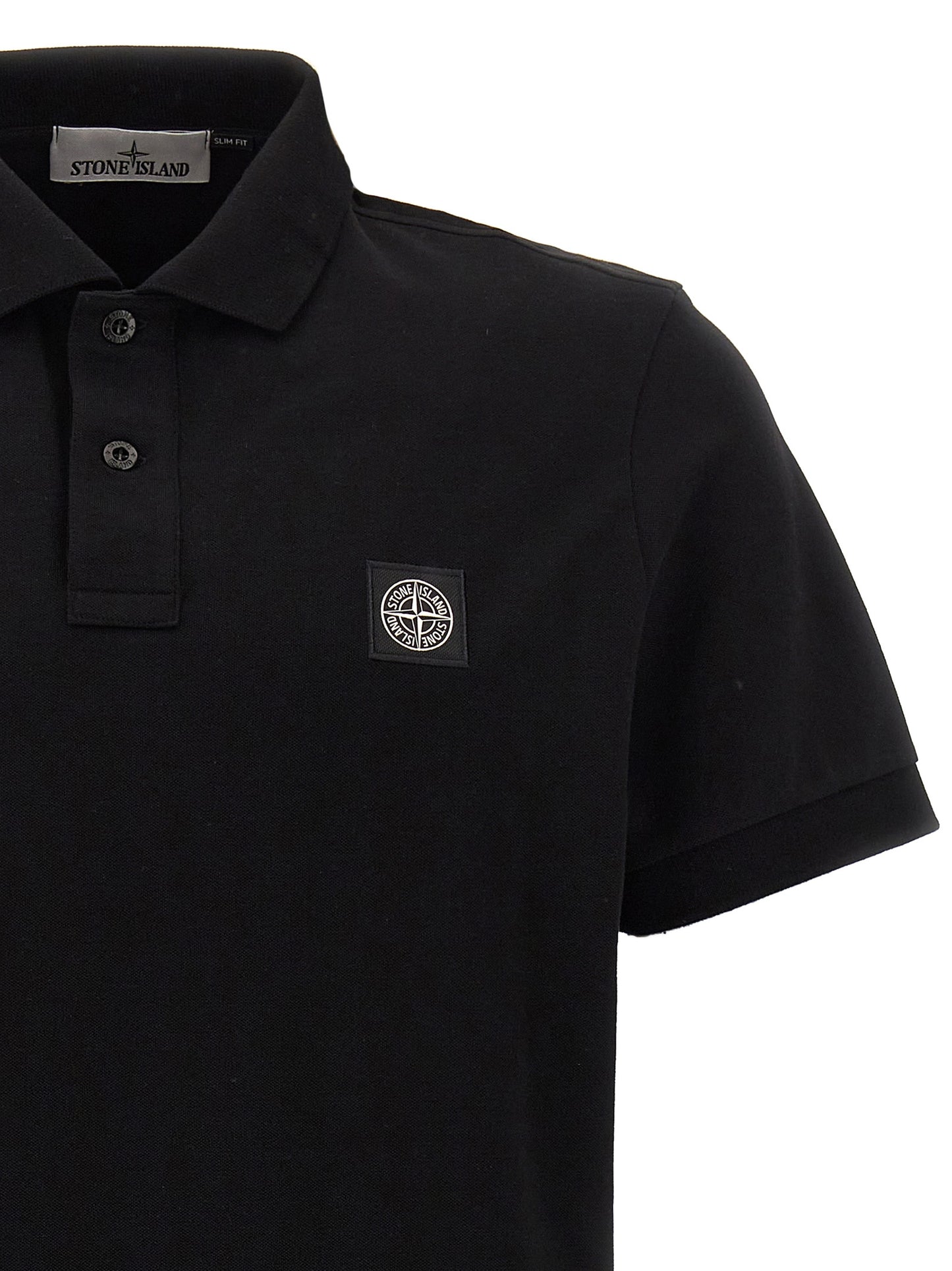 STONE ISLAND LOGO PATCH POLO SHIRT 81152SC17A0029