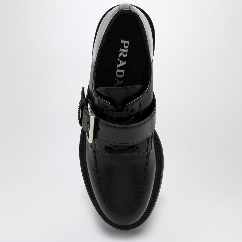 Prada Black lace-up with strap 1E590NG050055P_PRADA-F0002