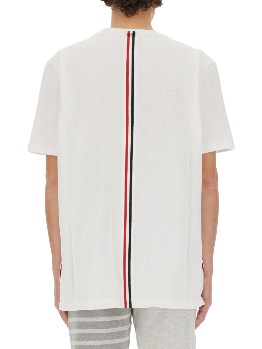 Thom Browne COTTON PIQUE T-SHIRT MJS056A00050100