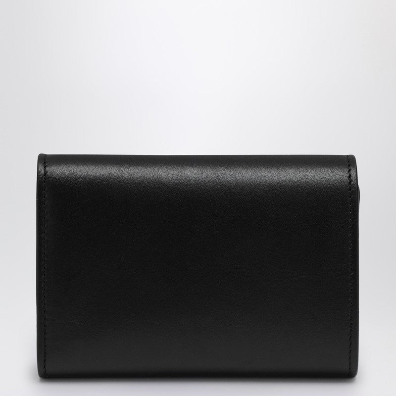 LOEWE Black leather Pebble small wallet CANBS33X01LEP_LOEW-1100