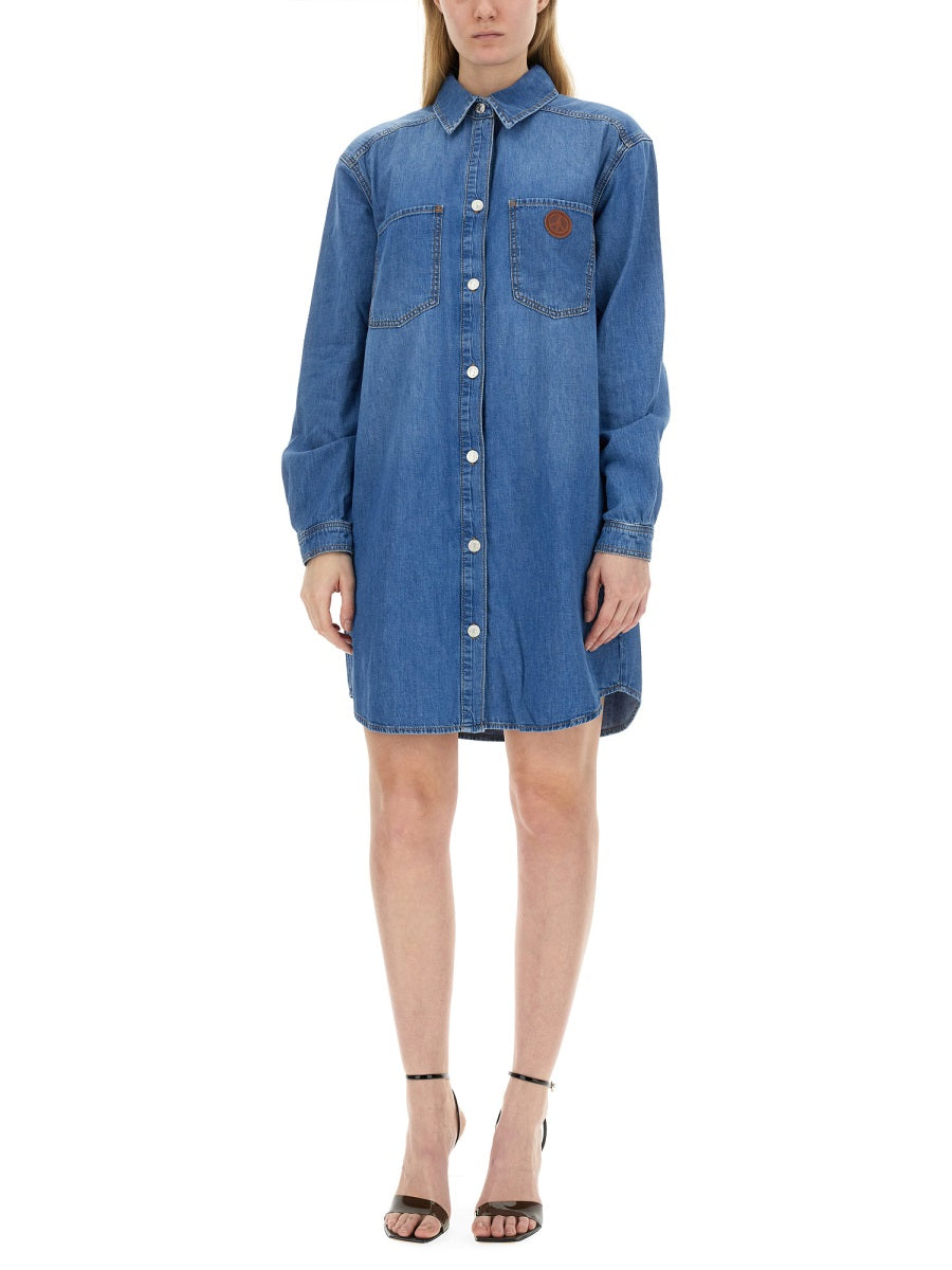 MOSCHINO JEANS DENIM DRESS 040737401295