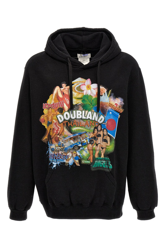 doublet PRINTED HOODIE 23AW34CS293THAILAND