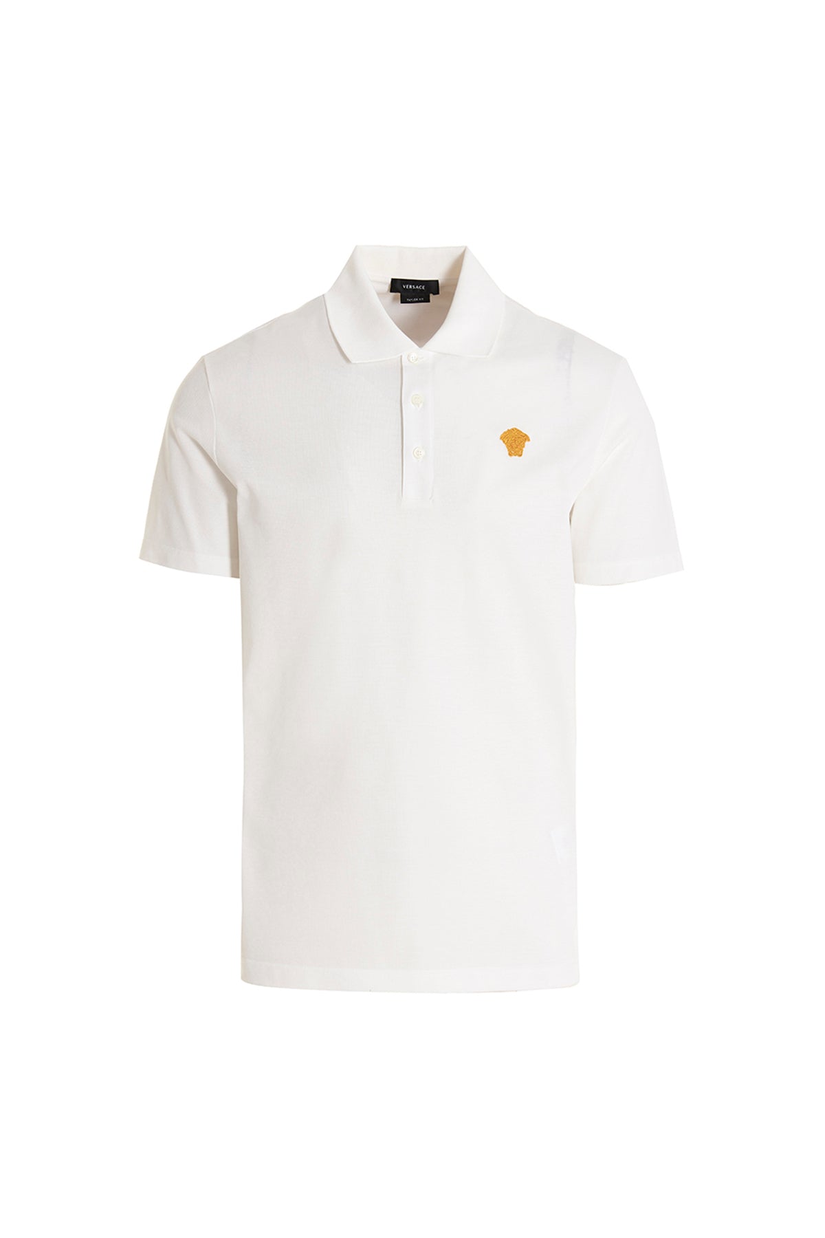 VERSACE EMBROIDERED MEDUSA POLO 10084921A060711W000