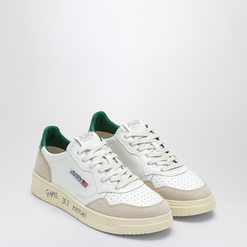 AUTRY Medalist sneakers in white/green leather AULMMA05P_AUTRY-MA05