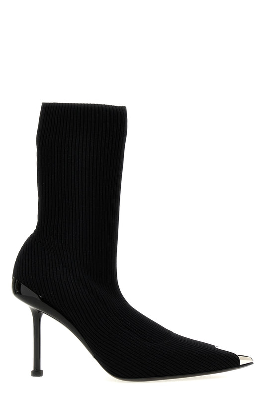 Alexander McQUEEN 'SLASH' ANKLE BOOTS 768095W4X811081