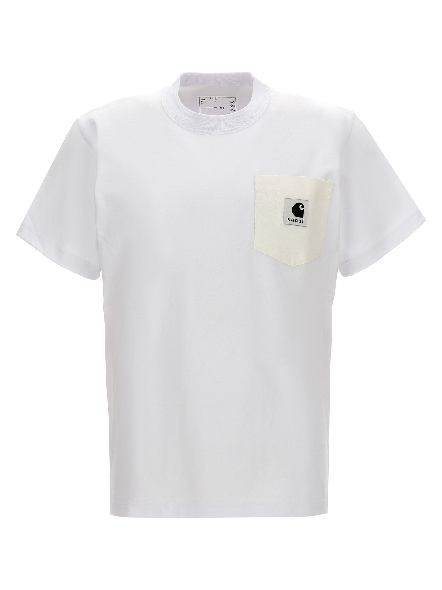 sacai T-SHIRT SACAI X CARHARTT WIP 240725S101