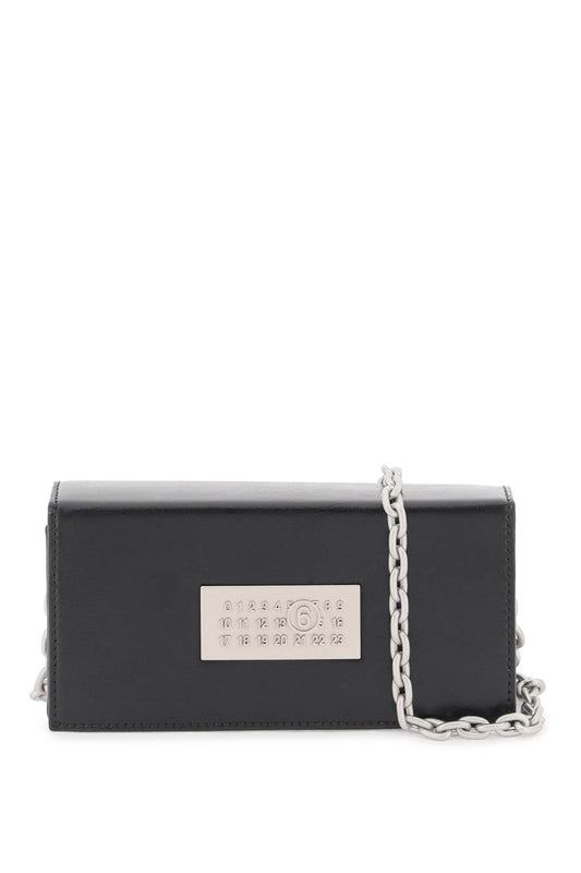 MM6 Maison Margiela mini shoulder bag with strap SB6ZI0011P6692T8013