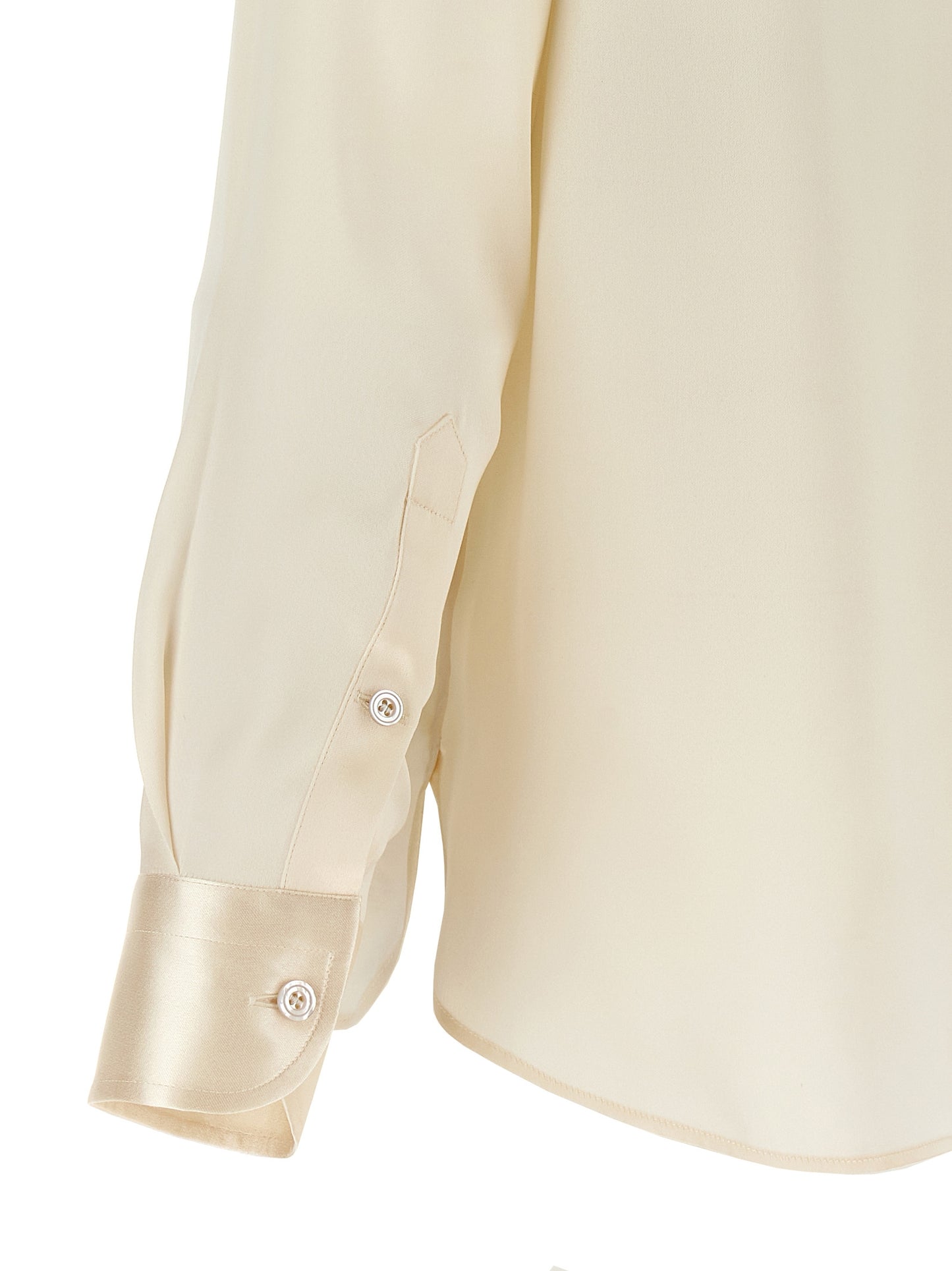 TOM FORD PLEATED PLASTRON SHIRT CA3269FAX1191AW035