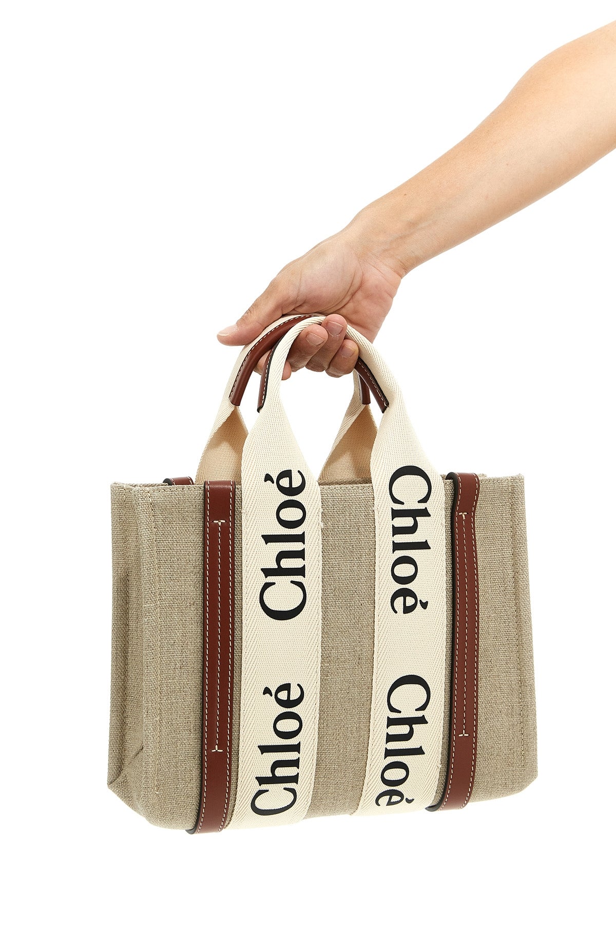 Chloé SHOPPING 'WOODY SMALL' CHC22AS397I2690U