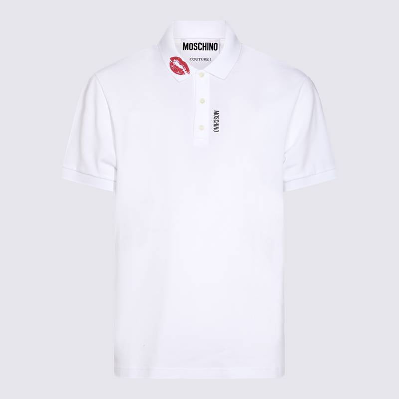 MOSCHINO T-shirts and Polos White 242ZZA160352421001