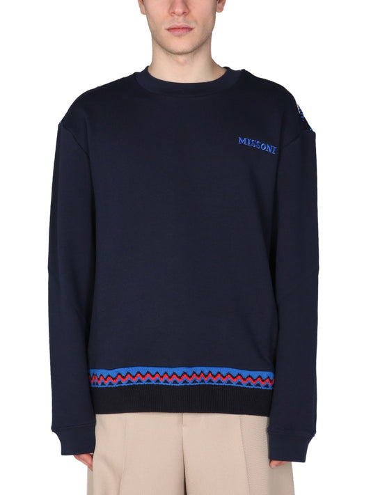 MISSONI CREW NECK SWEATSHIRT US22SW01BJ009TS70WW