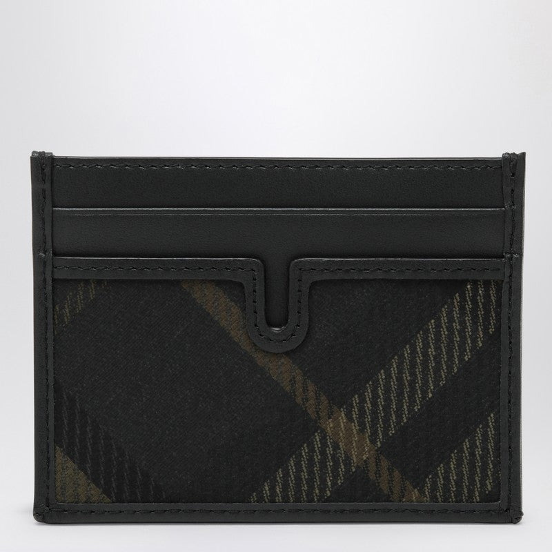 Burberry Black card holder with Check motif 8098454160998P_BURBE-C1479