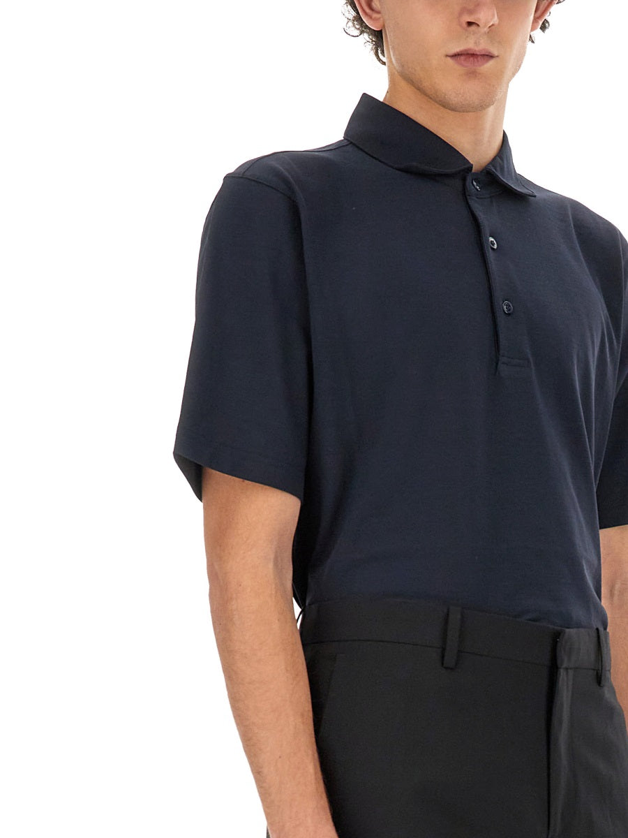 LARDINI JERSEY POLO. EQLPMC80EQ62027850