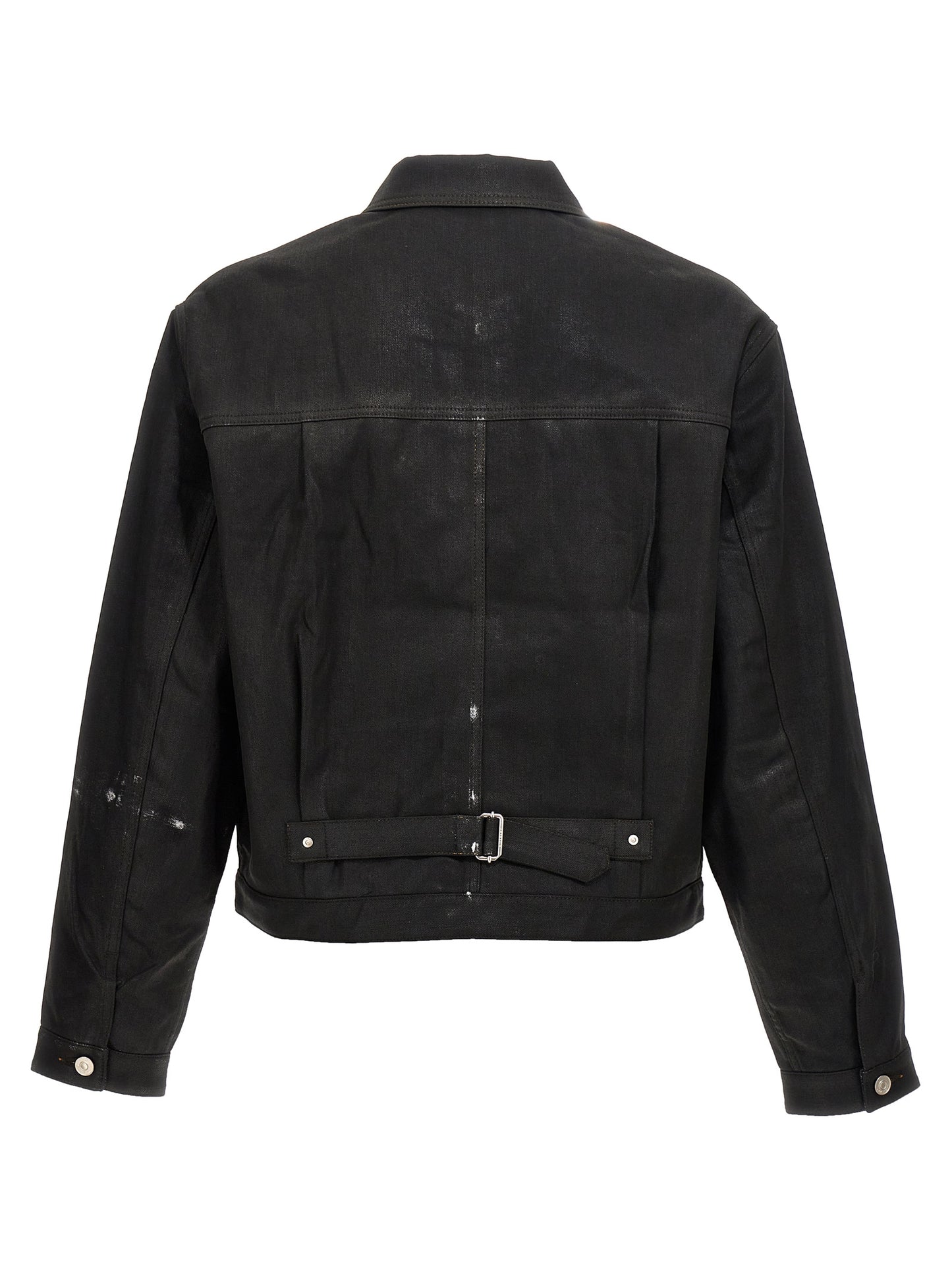 GIVENCHY COATED DENIM JACKET BM017H513R001