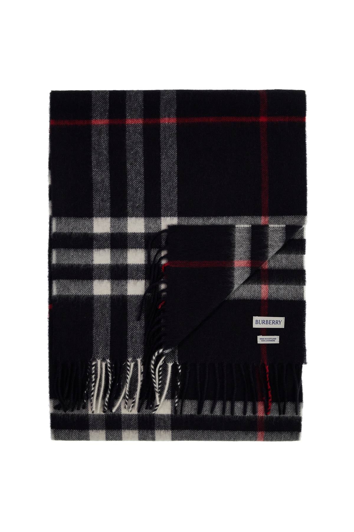 Burberry check cashmere scarf 8076582A1222