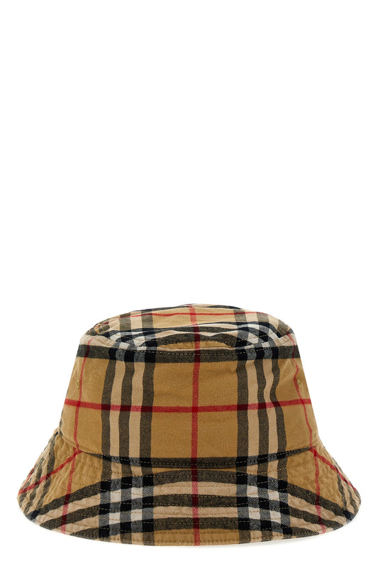 Burberry BUCKET HAT CHECK 8075657ARCHIVEBEIGE