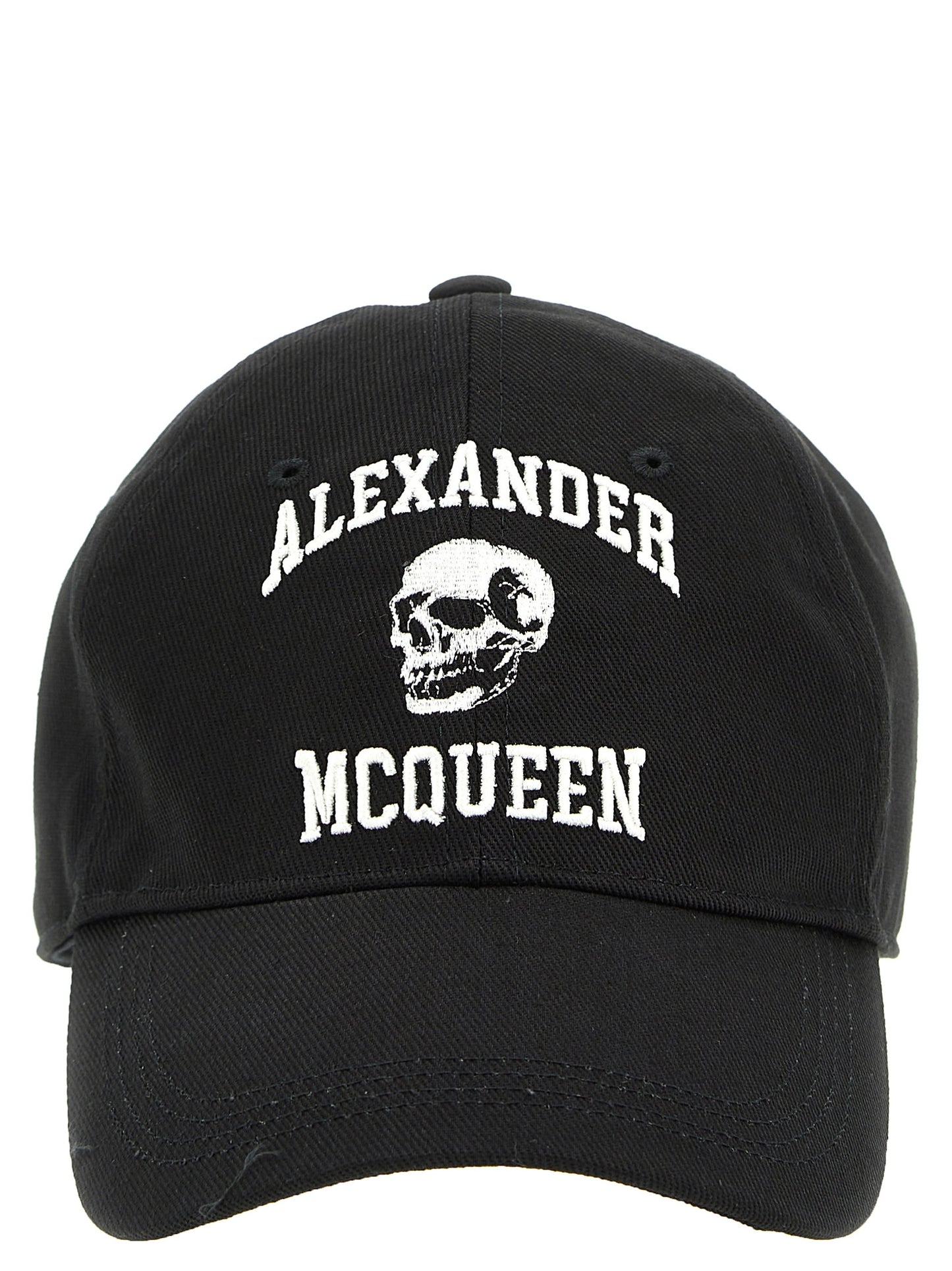 Alexander McQUEEN CAPPELLINO RICAMO LOGO 7594504105Q1078