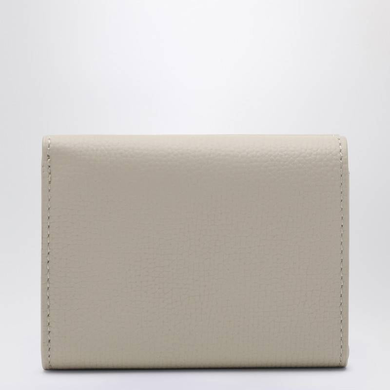 LOEWE Anagram ivory grained leather trifold wallet C821TR2X08LEP_LOEW-1769