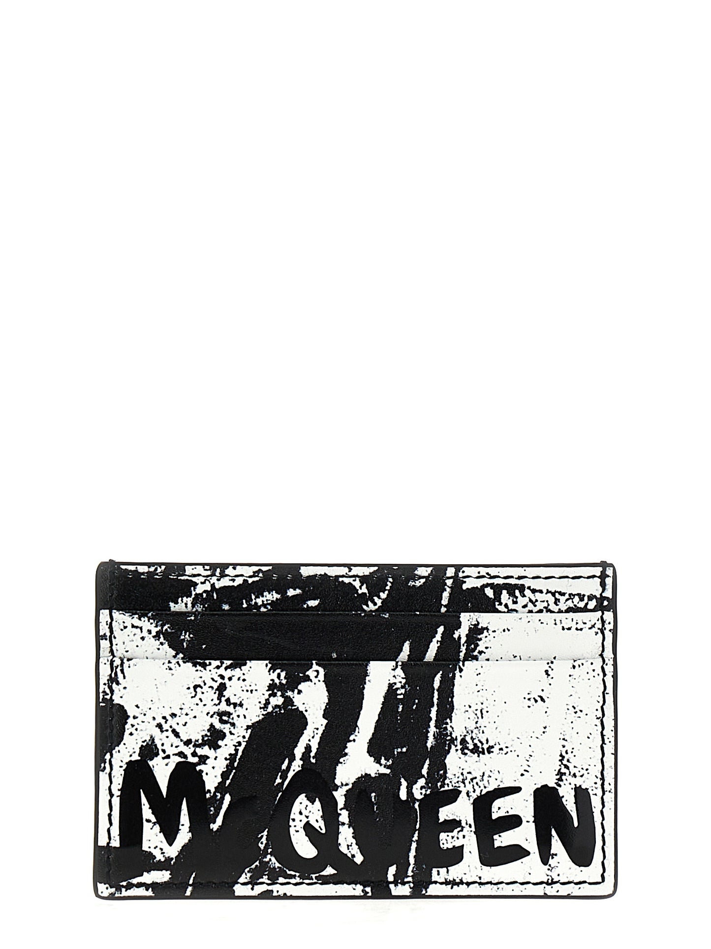 Alexander McQUEEN 'GRAFFITI MCQUEEN' CARD HOLDER 7362301AAR61070