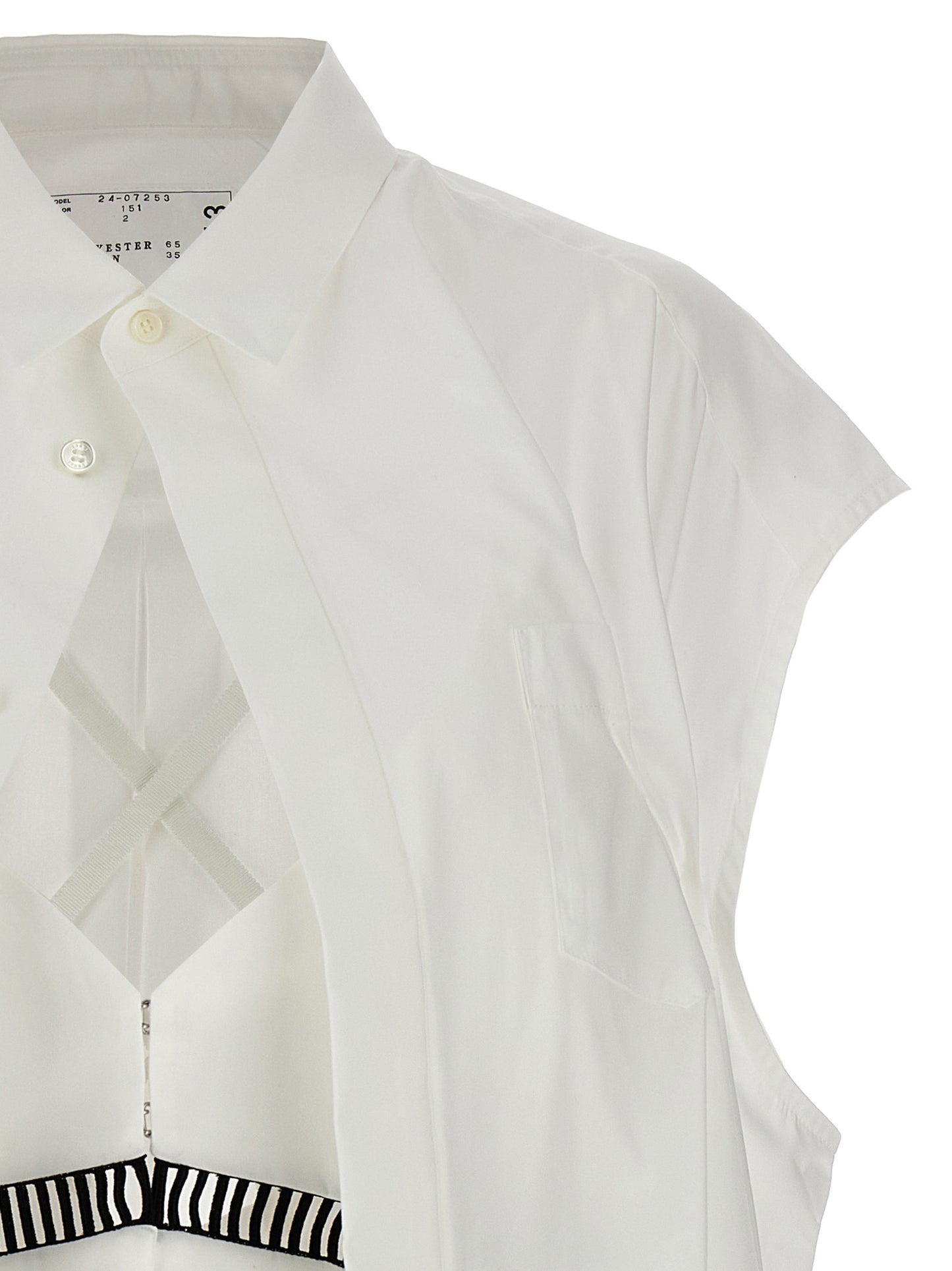 sacai OVERLAY SHIRT 2407253151