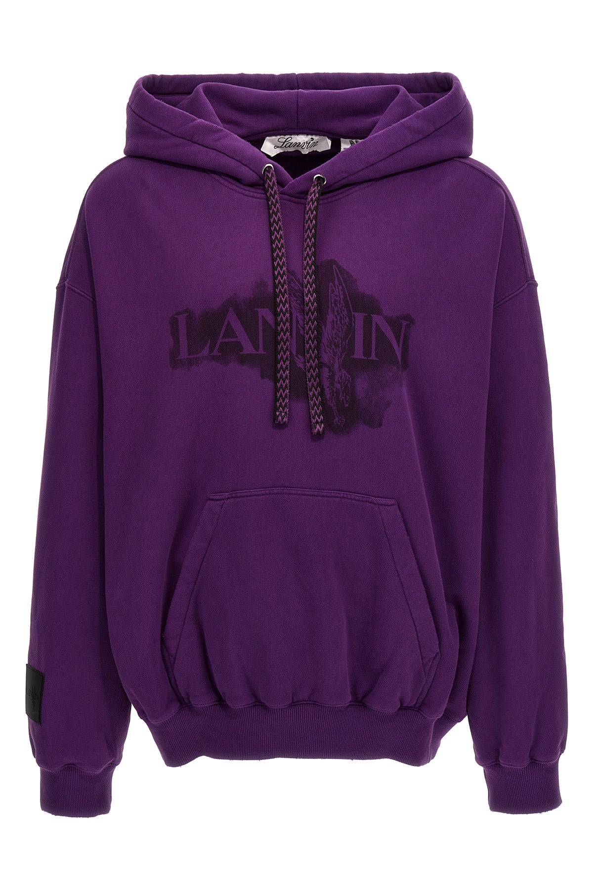 LANVIN LOGO PRINT HOODIE RUHO0005J124P24750