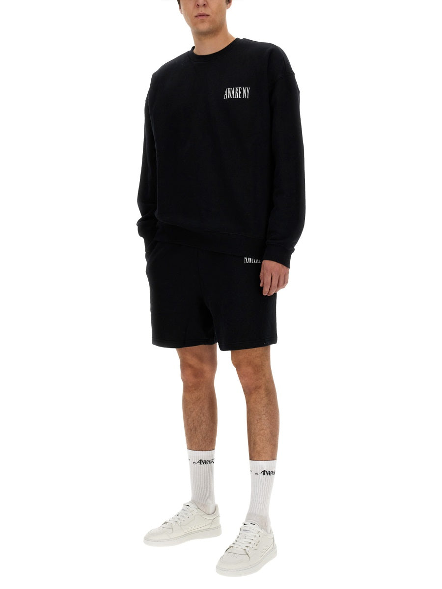 AWAKE NY SWEATSHIRT WITH LOGO CN002BLACK