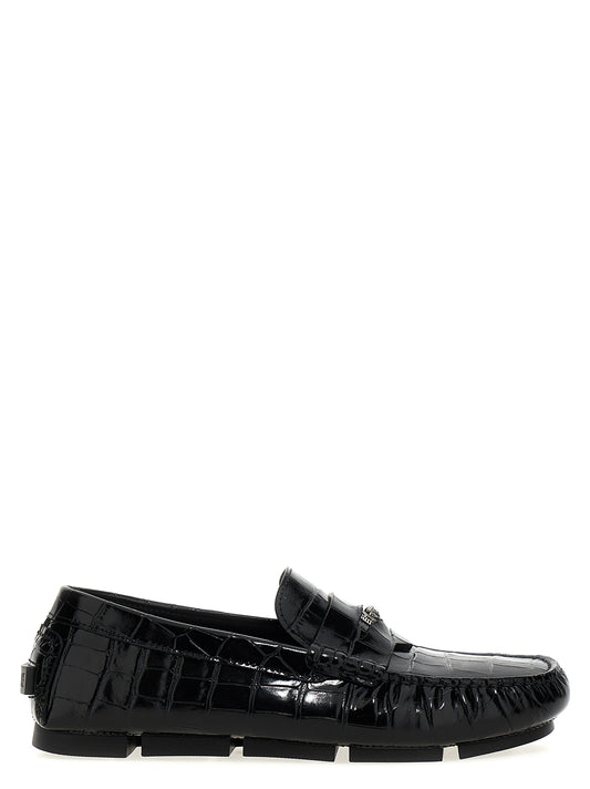 VERSACE 'DRIVER MEDUSA BIGGIE' LOAFERS 10139601A098811B00E